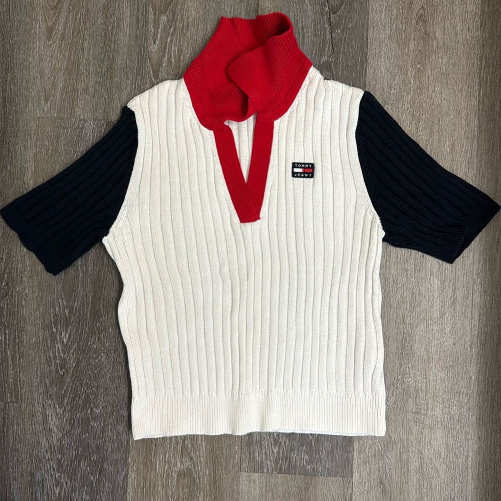 Tommy Hilfiger Short Sleeve Sweater